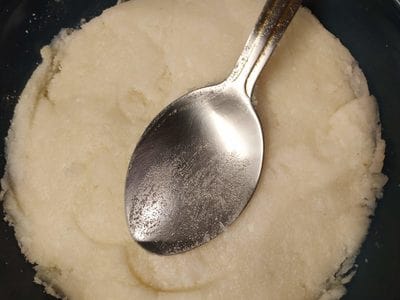 Add mixture into a bowl Homemade Bounty Bars